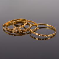20-21K Gold Estate Bangles , Bracelets, Set of 4 - Sold for $2,432 on 05-18-2024 (Lot 209).jpg